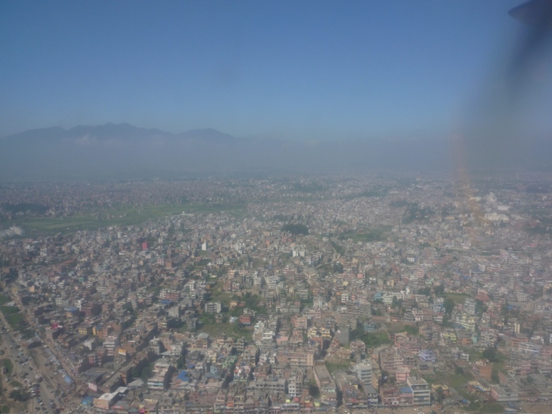 Kathmandu from the air 2
