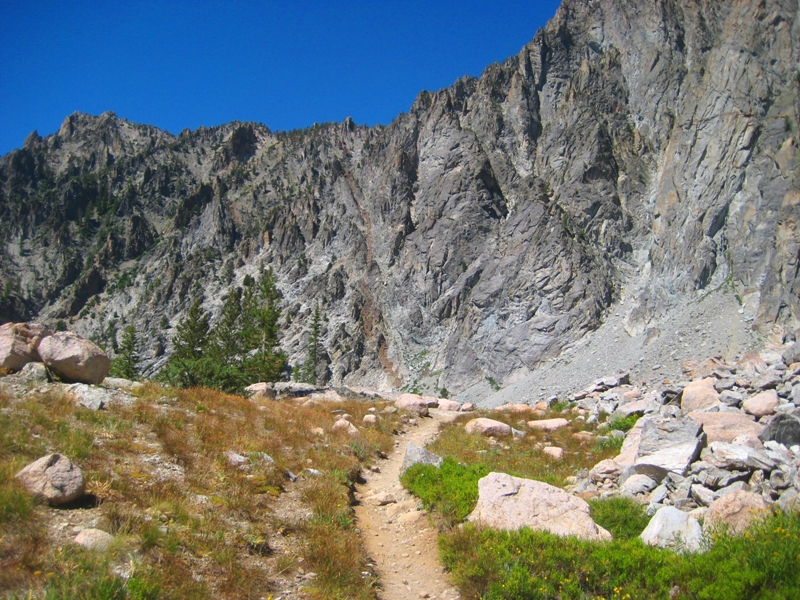 Trail in canyon