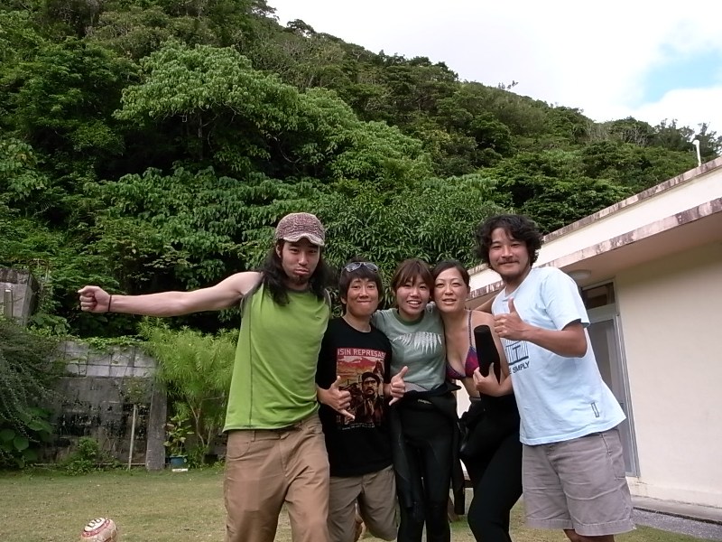 Patagonia members, Sho, Hiroyo, Toshimi, Yoko and Tetsu(from left to right)