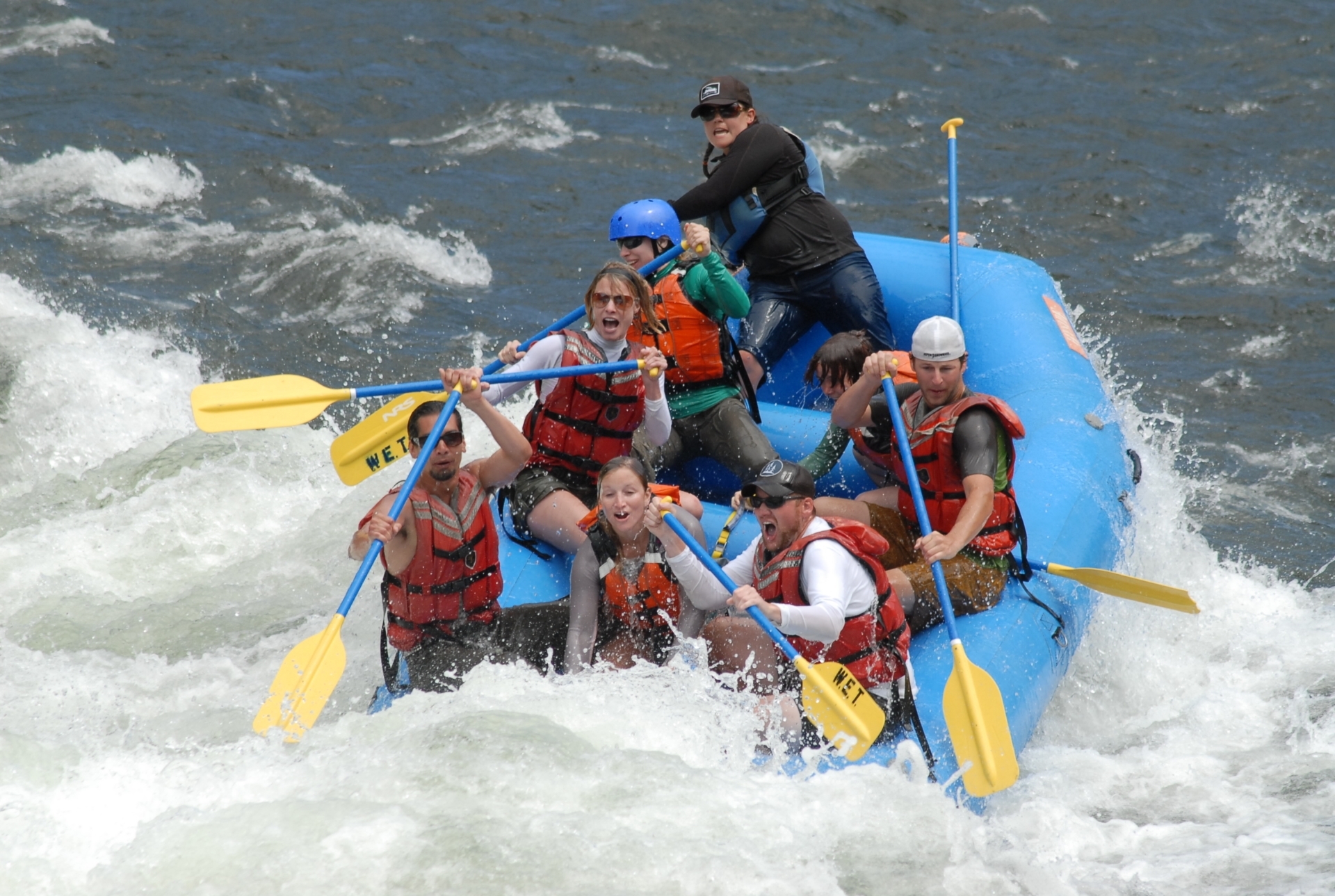 Product Testing Rafting the South Fork of the American River