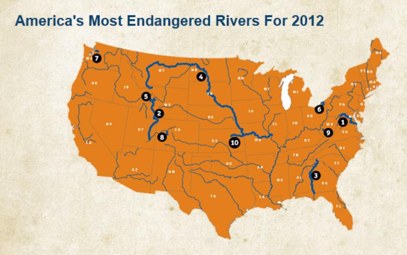 American_Rivers_map