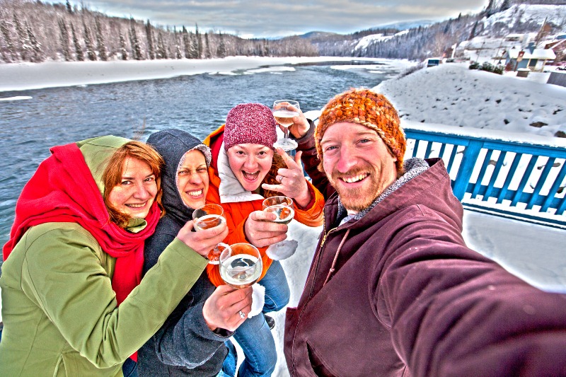 Toasting the Sacred Headwaters Victory
