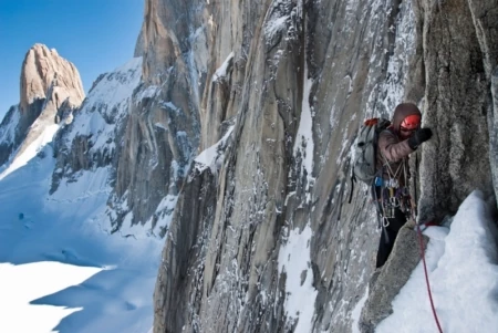 Climbing New Routes in the Fitz Roy Range with Kate Rutherford and Mikey Schaefer