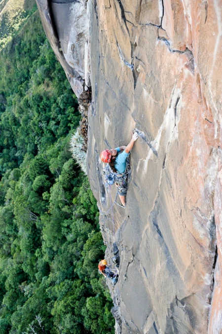 Climbing Venezuela&#8217;s Acopan Tepui with Mikey Schaefer, Kate Rutherford, Brittany Griffith and Jonathan Thesenga