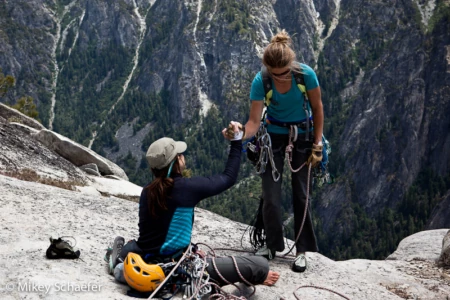 The Princess Cruise &#8211; Kate Rutherford and Madaleine Sorkin Free El Cap&#8217;s Freerider