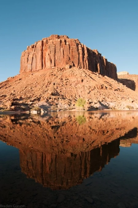 Indian Creek Reflection, Before It All Slips Away