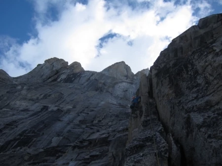 Going Monk: Channeling Zoolander on a Climb