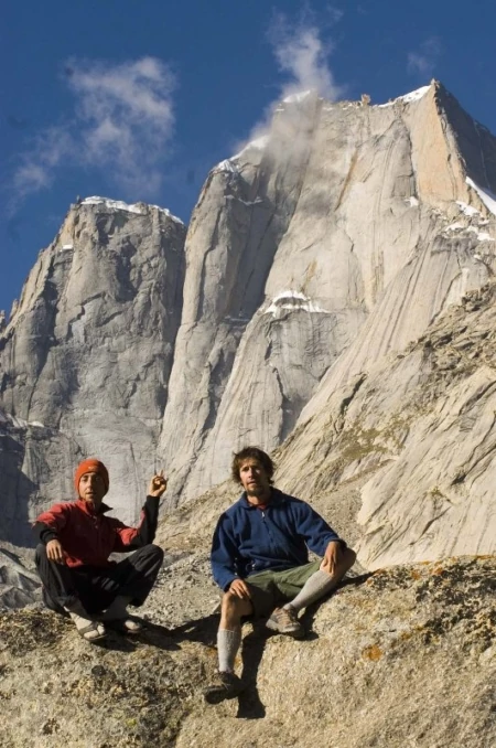 Jonathan Copp and Micah Dash Make the First Ascent of Shafat Fortress