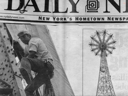 Rainforest Relief: Why Patagonia SoHo Employees Scaled Coney Island to Save the Amazon