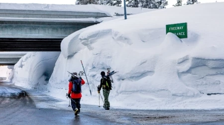 Block Party: A Celebration in the Long Overdue Sierra Snow