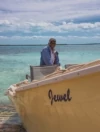 Saunders’ last creation, Jewel, is the only boat on his property and his finest work of art. It’s aboard her that he still fishes, almost every day, for bonefish. Photo: Brian Irwin