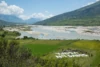 Paddlers from the Balkan Rivers Tour gather on the bank of the Vjosa River, the largest wild river in all of Europe. Photo: Andrew Burr