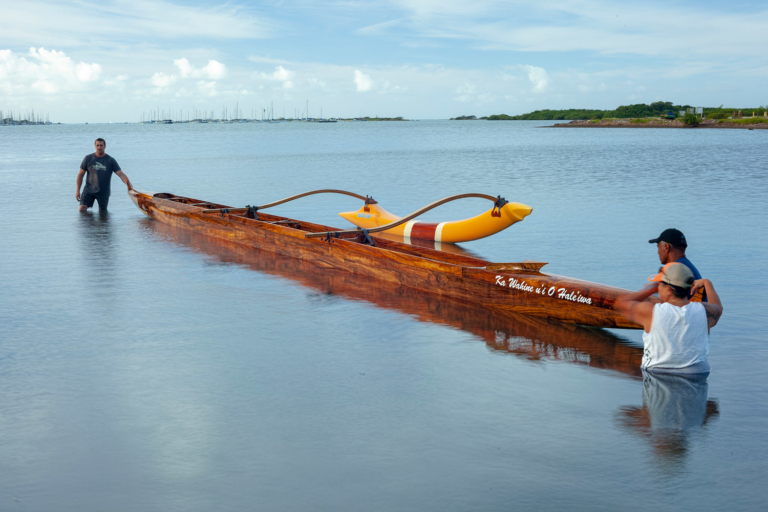 Restoring a Traditional Hawaiian Koa Canoe on O’ahu
