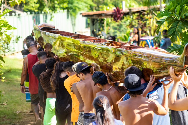 Restoring a Traditional Hawaiian Koa Canoe on O’ahu