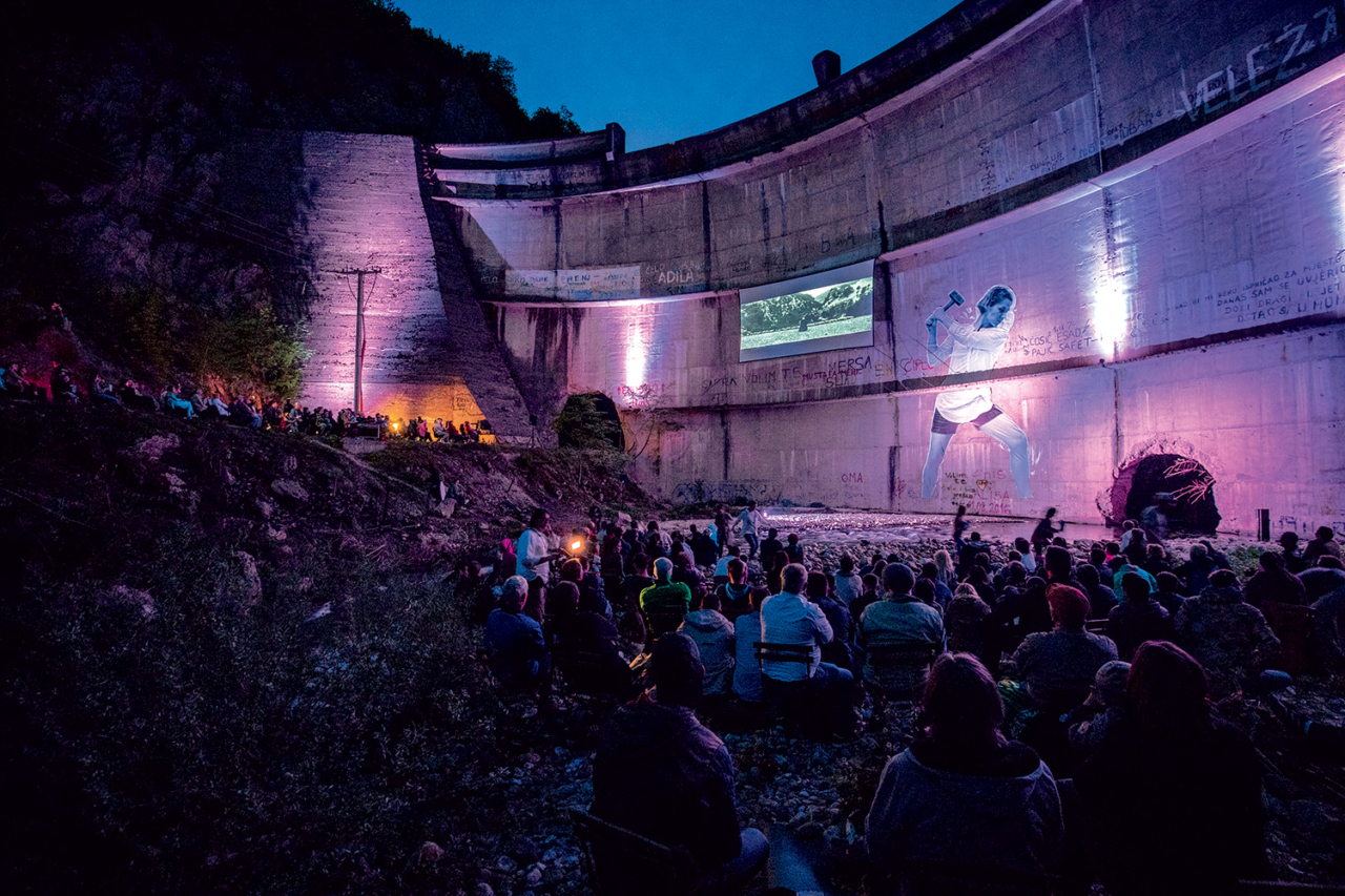On the Kruščica, the Patagonia team drank strong coffee, ate homemade cakes and stayed up all night once the brave women of Kruščica returned from the screening to share stories of their river and the film. Courtesy: Fly Fishing Nation