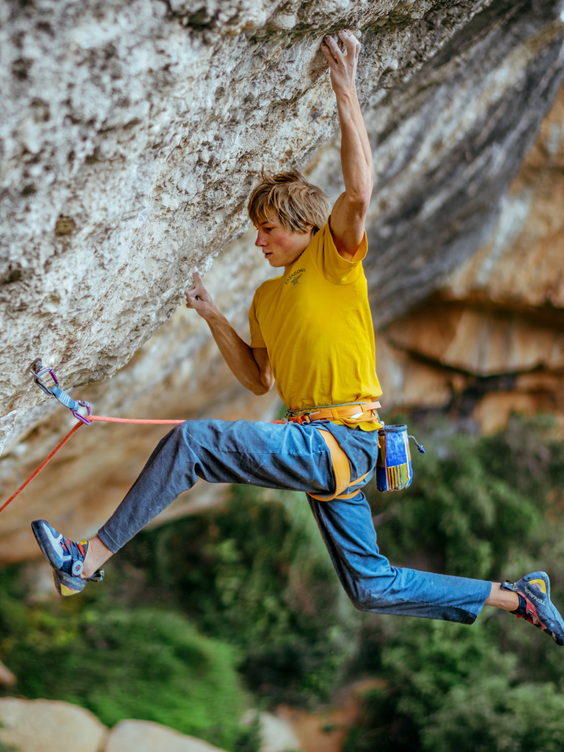 alex megos climbing shoes