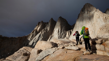 La primera foto: el monte Whitney