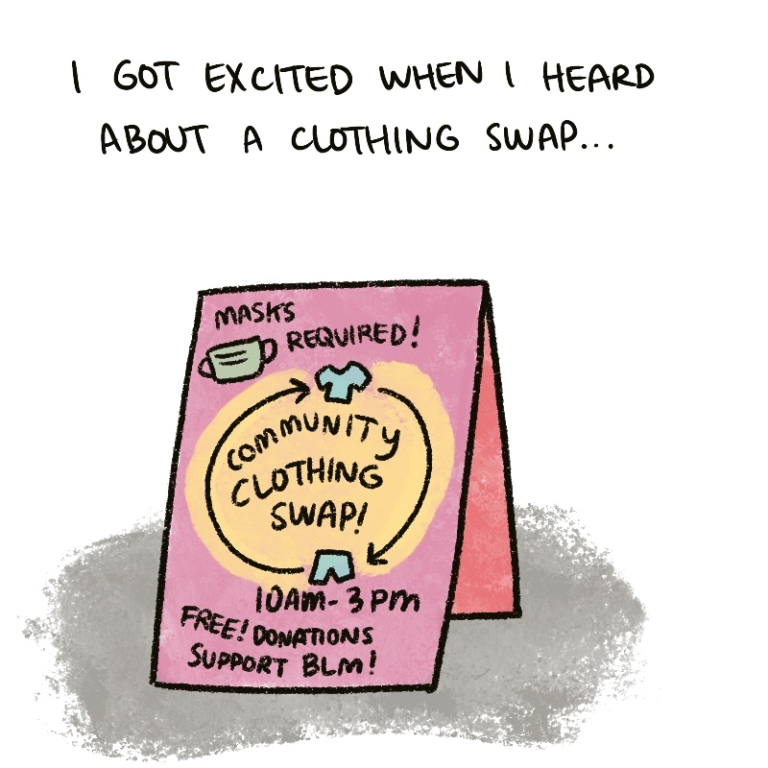 Haunted by Unwanted Clothes