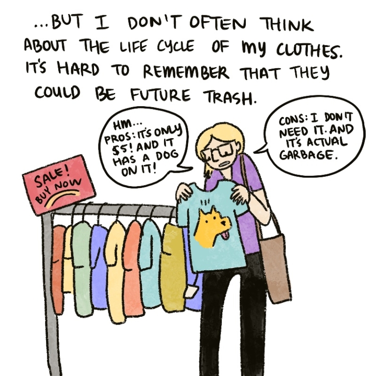 Haunted by Unwanted Clothes