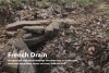 An open rock and gravel drainage structure used to harden wet areas and move water across and away from the trail