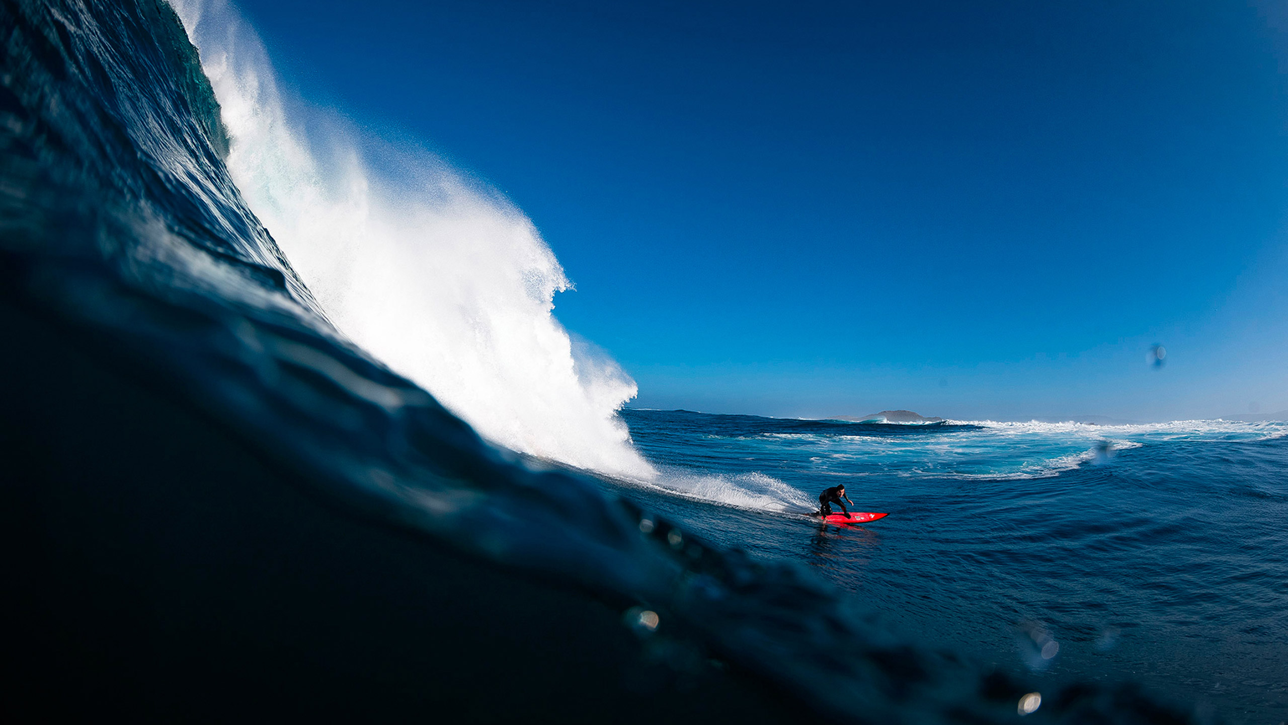 Enfoque ganador en surf