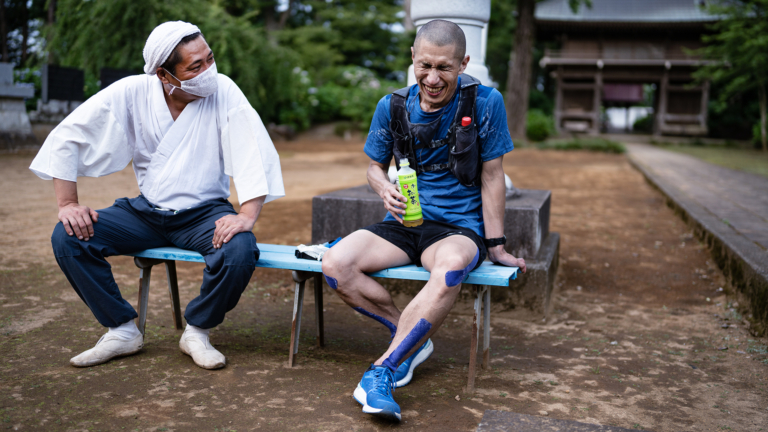 巡礼走375km:走ることは僧侶としての生きざま