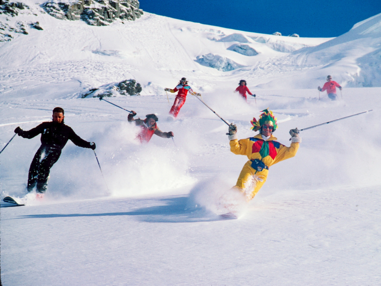 The Colorful History of Skiing's Most Eccentric Means of Downhill Travel