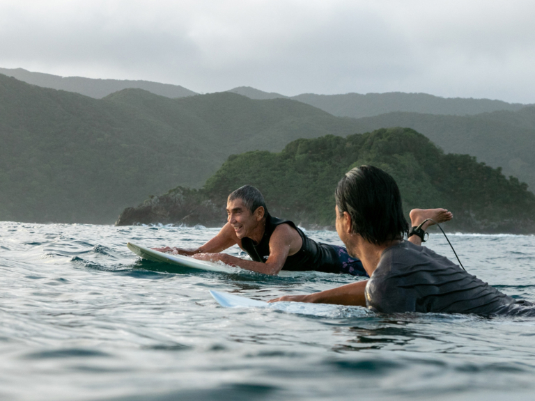 Surfing is life: Senior Japanese surfer inspires Fujisawa's surf culture by  catching waves at 90