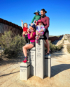 Una familia de cinco en el Pacific Crest Trail