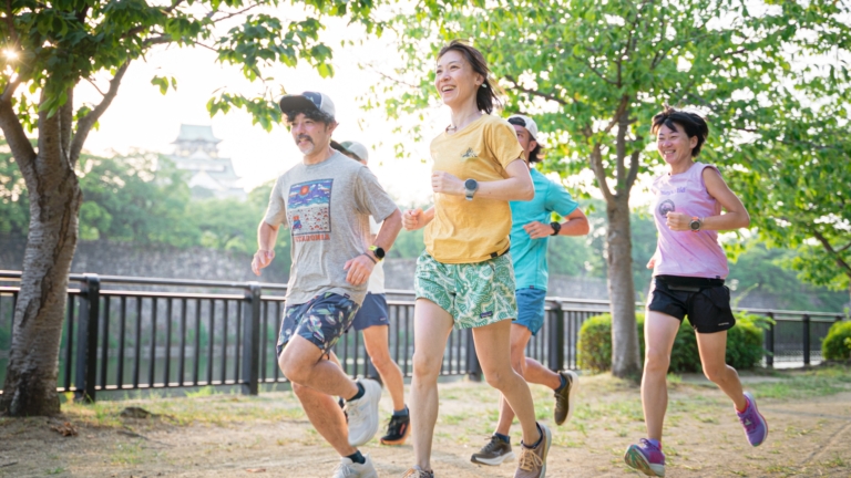 走ることで心を解放していく