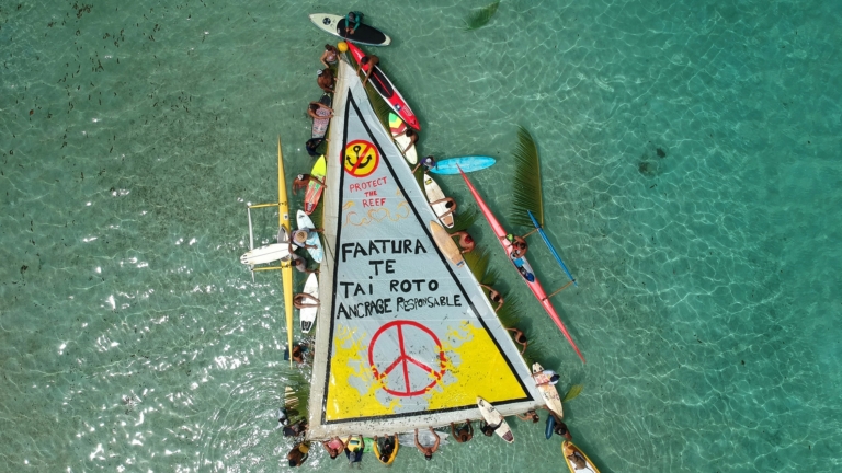 決意のパドリング クリーネストライン パタゴニア Patagonia