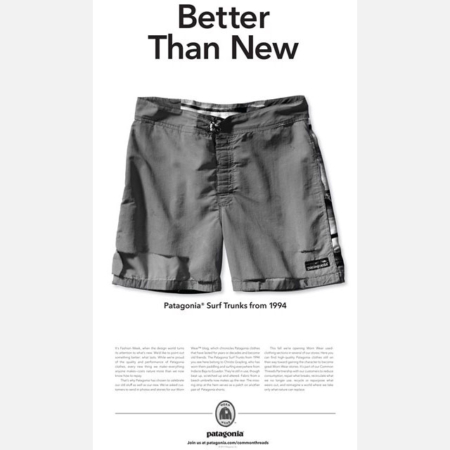 Better Than New (新品よりもずっといい)：「ファッション・ウィーク」中の『ニューヨーク・タイムズ』紙