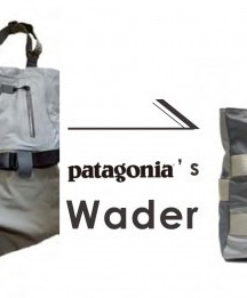 パタゴニア ReCrafted リクラフテッド トートバック　ウェーダー仕様 パタゴニア ReCrafted リクラフテッド トートバック ウェーダー