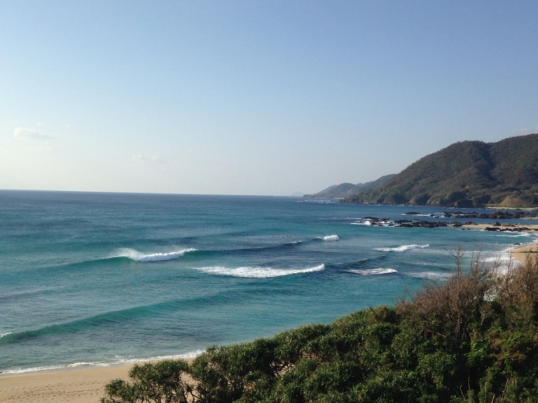 奄美大島の海岸より