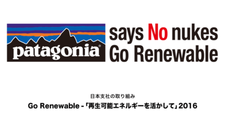 電力小売り自由化：パタゴニア日本支社の選択
