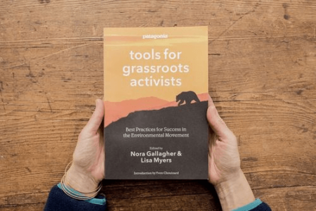 つる詳子とパタゴニアの新刊『草の根活動家のためのパタゴニアのツール会議』