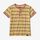 Camiseta Bebé Squeaky Clean Henley - Pacific Stripe: Surfboard Yellow (PFSY) (61240)