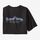 Polera Hombre Fitz Roy Fish Organic T-Shirt - Black w/Fitz Roy Trout (BKTR) (38525)