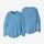 Camiseta Mujer Tropic Comfort Crew - Lago Blue - Fin Blue X-Dye (LAFX) (52106)