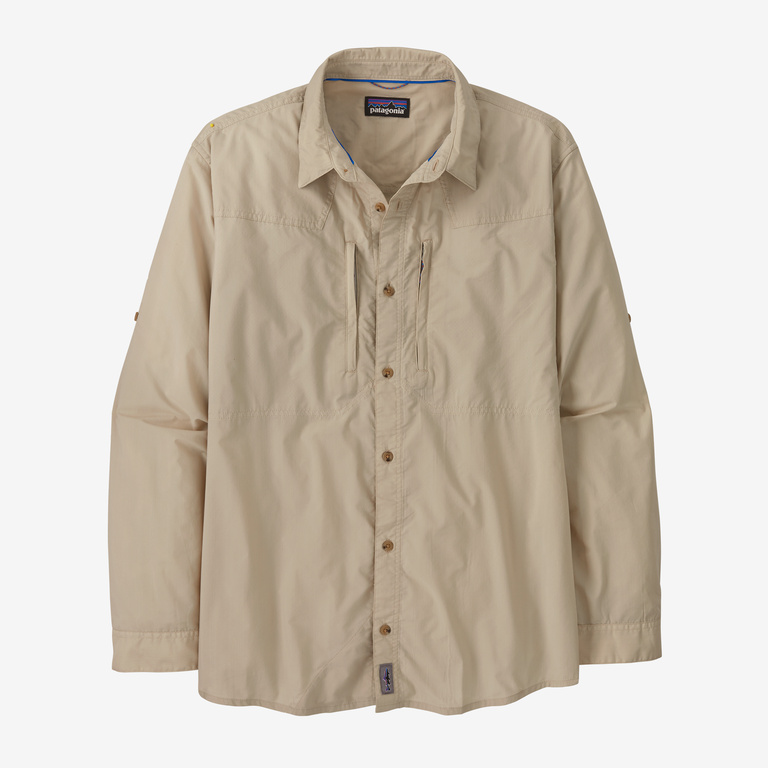 Patagonia Sun Stretch Shirt - Long-Sleeve - Men's Pumice, XL