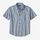 M's Organic Cotton Slub Poplin Shirt - End on End: Superior Blue (ENSB) (51775)