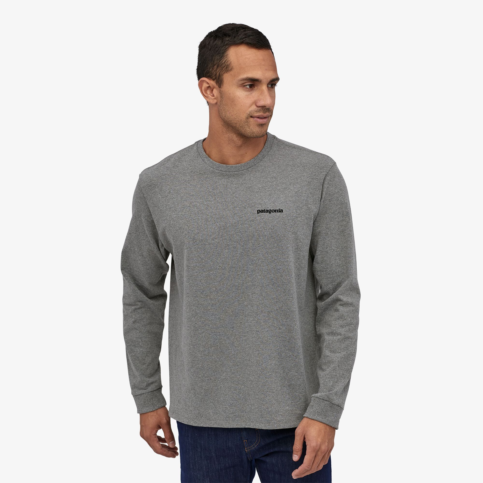 Patagonia Men's Long-Sleeved Fitz Roy Trout Responsibili-Tee®