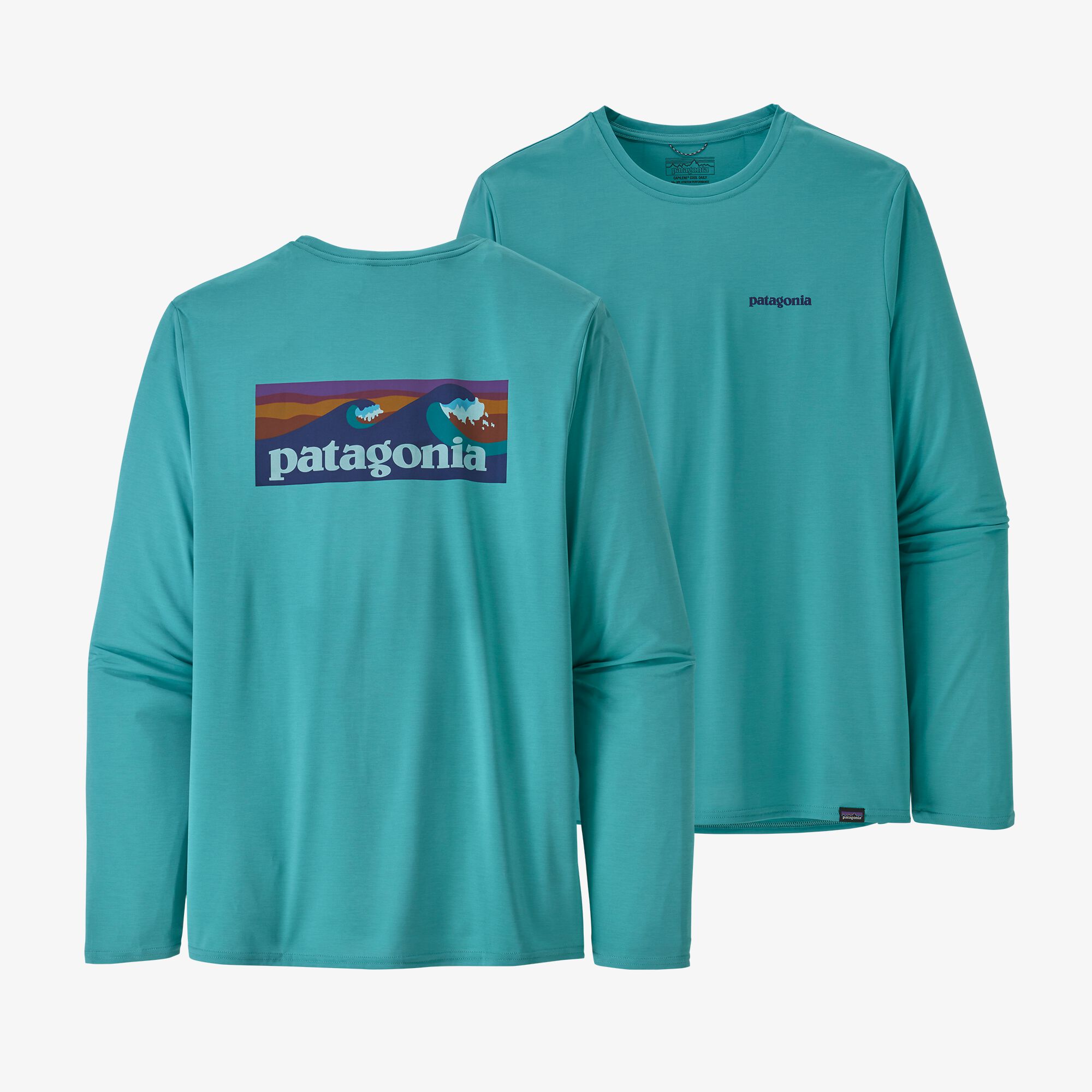 Patagonia Men's Long-Sleeved Capilene® Cool Daily Graphic Shirt