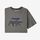 T-Shirt Hombre Back for Good Organic T-Shirt - Noble Grey w/Bear (NGBE) (38565)