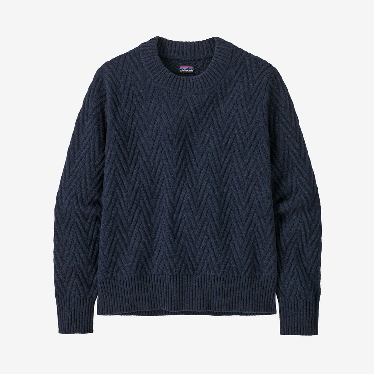 Checked Jacquard-Knit Recycled Wool-Blend Sweater