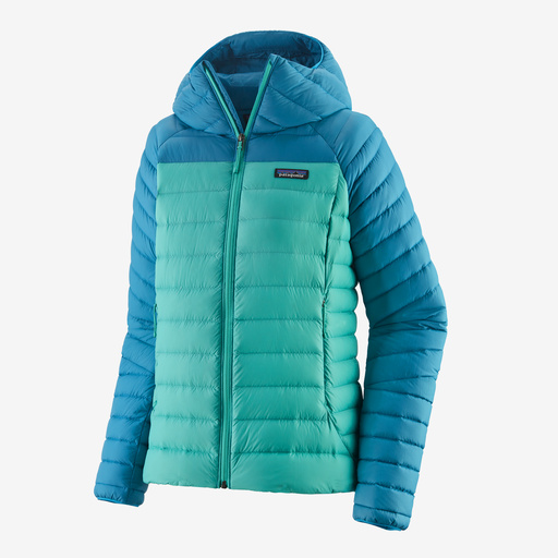 Unlock Wilderness' choice in the Patagonia Vs North Face comparison, the Down Sweater Hoody by Patagonia