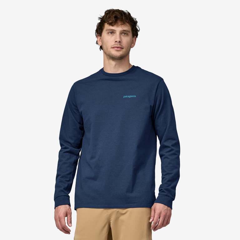 Men's Long-Sleeve Logo Graphic Waffle T-Shirt, Men's Sale