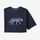 T-Shirt Hombre Back for Good Organic T-Shirt - New Navy w/Wolf (NNWO) (38565)