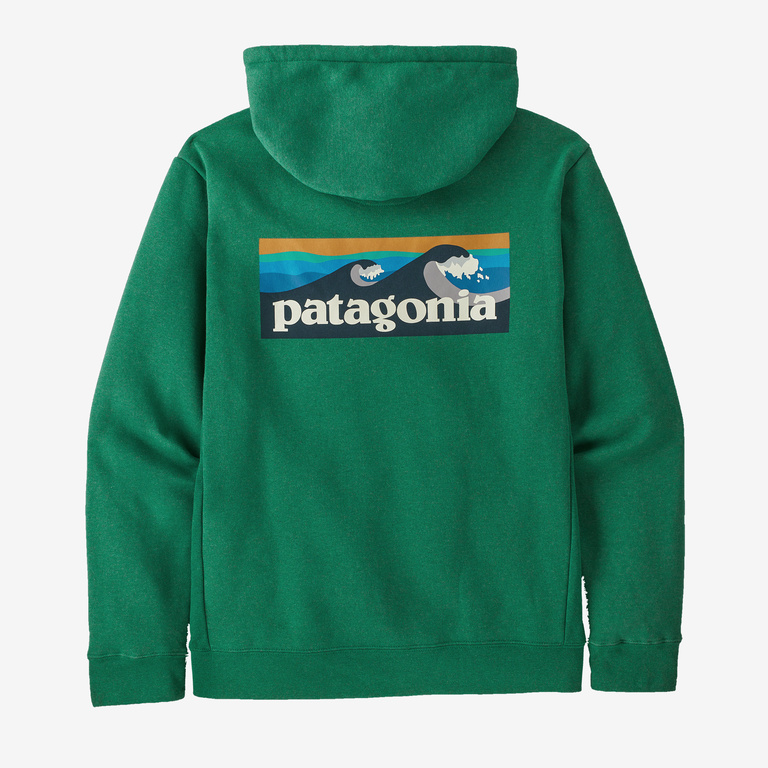 Patagonia Boardshort Logo Uprisal Hoody - Gather Green - Small