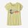 Girls' Regenerative Organic Certified™ Cotton Graphic T-Shirt - Palm Protest Jr: Isla Yellow (PAIY) (62254)